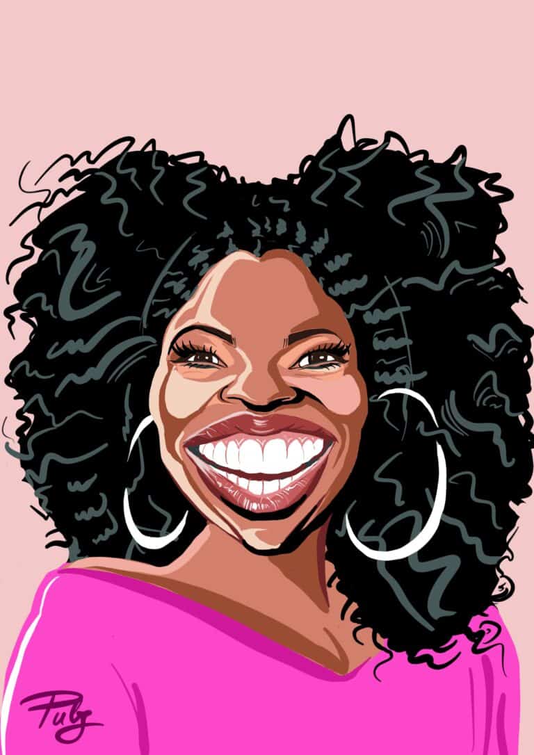 Oprah Winfrey Karikatur