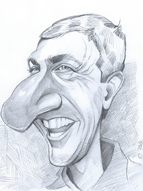 Viktor Gernot Karikatur
