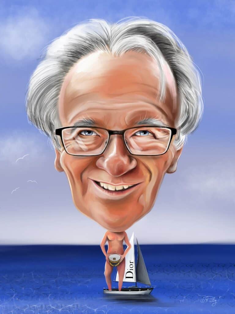 Karikatur Segelboot